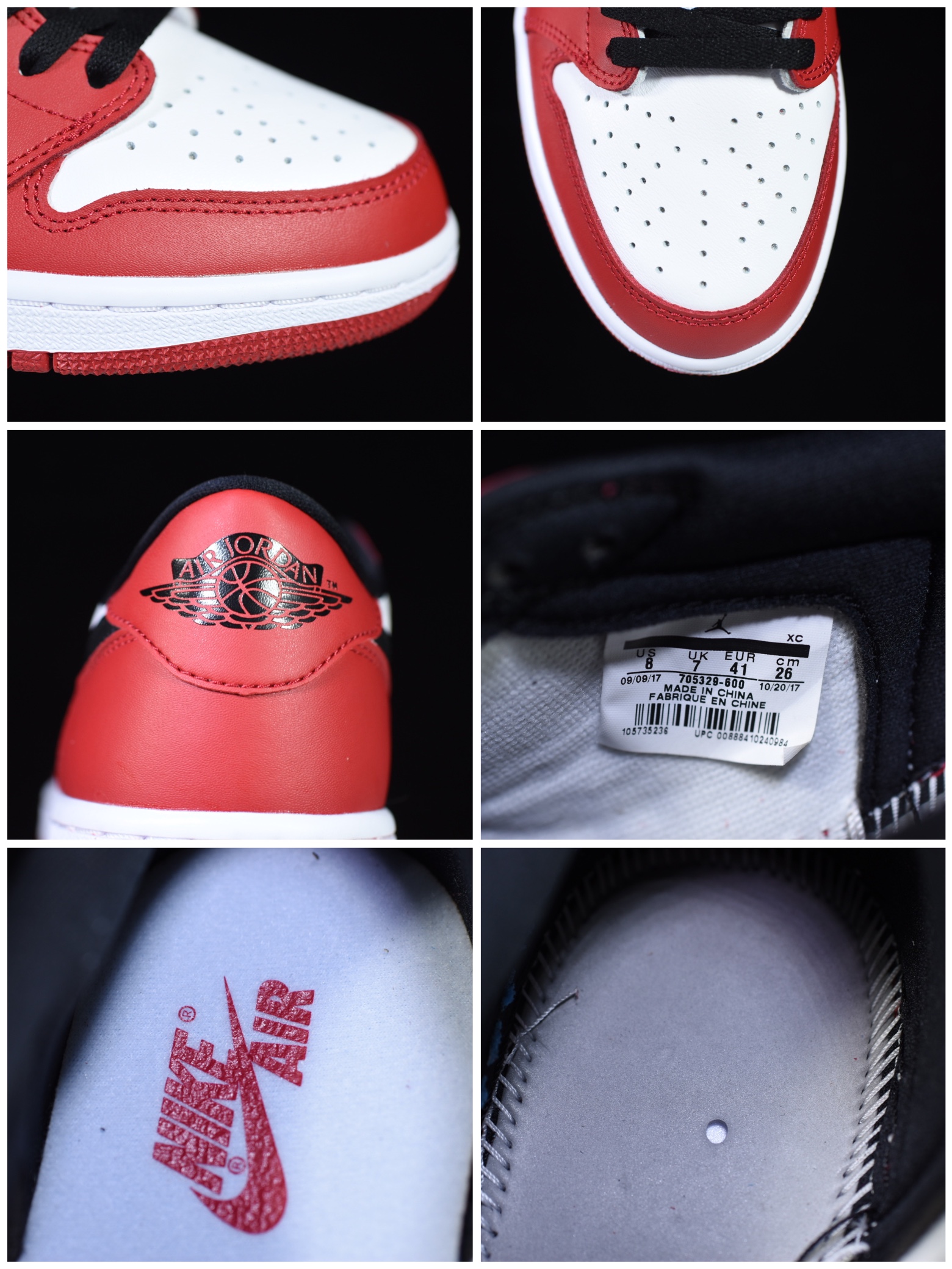 Jordan 1 Retro Low Chicago (2016) 705329-600