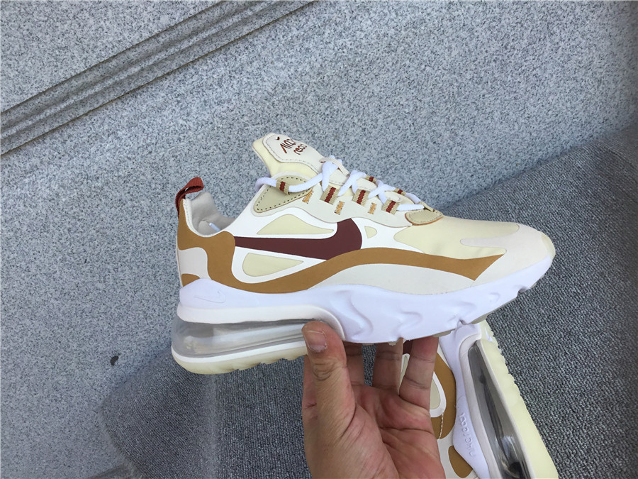 Nike Air Max 270 React Air Cushioned Running Shoe AT6174-700