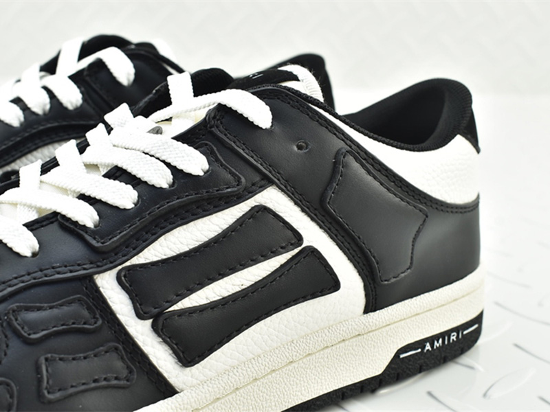 AMIRI Skel Top Black White WFS003-111