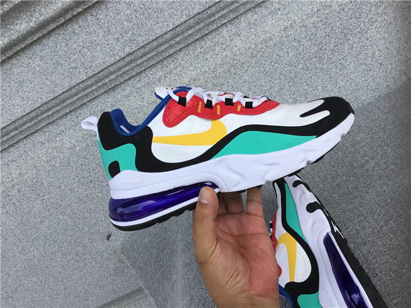 Nike Air Max 270 React Air Cushioned Running Shoe AO4971-002