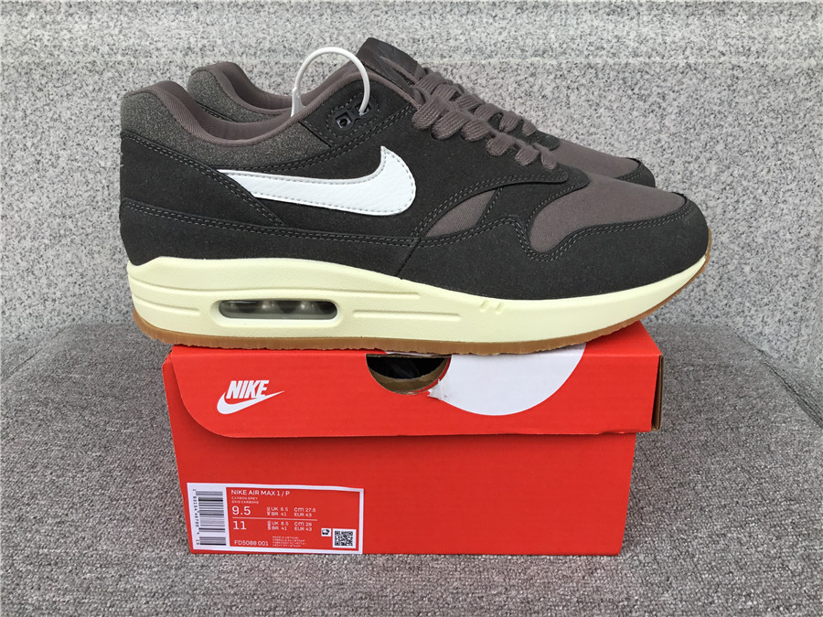 Nike Air Max 1 Nike Half Palm Air Cushion Retro Running Shoes FD5088-001