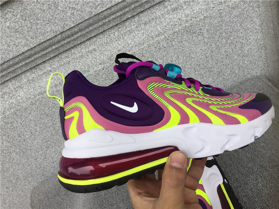 Nike Air Max 270 React Air Cushioned Running Shoe CK2595-500