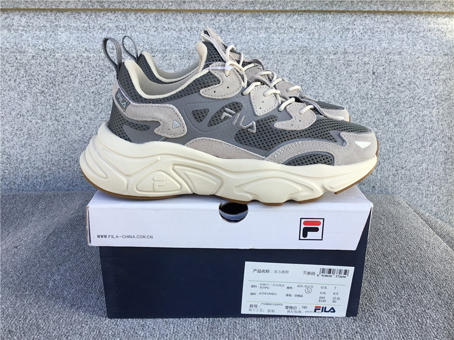 Fila heightened retro casual running shoes old shoes F12M031122FFD