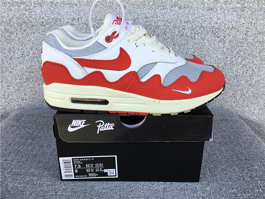 Nike Air Max 1 Nike Half Palm Air Cushion Retro Running Shoes DH1348-103