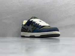 GT Bathing Ape Bape SK8 Sta Green Grey