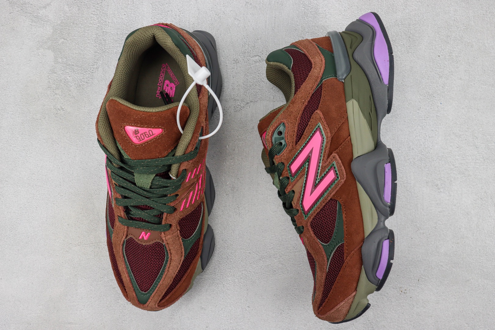 New Balance 9060 Rich Oak Burgundy U9060BUR