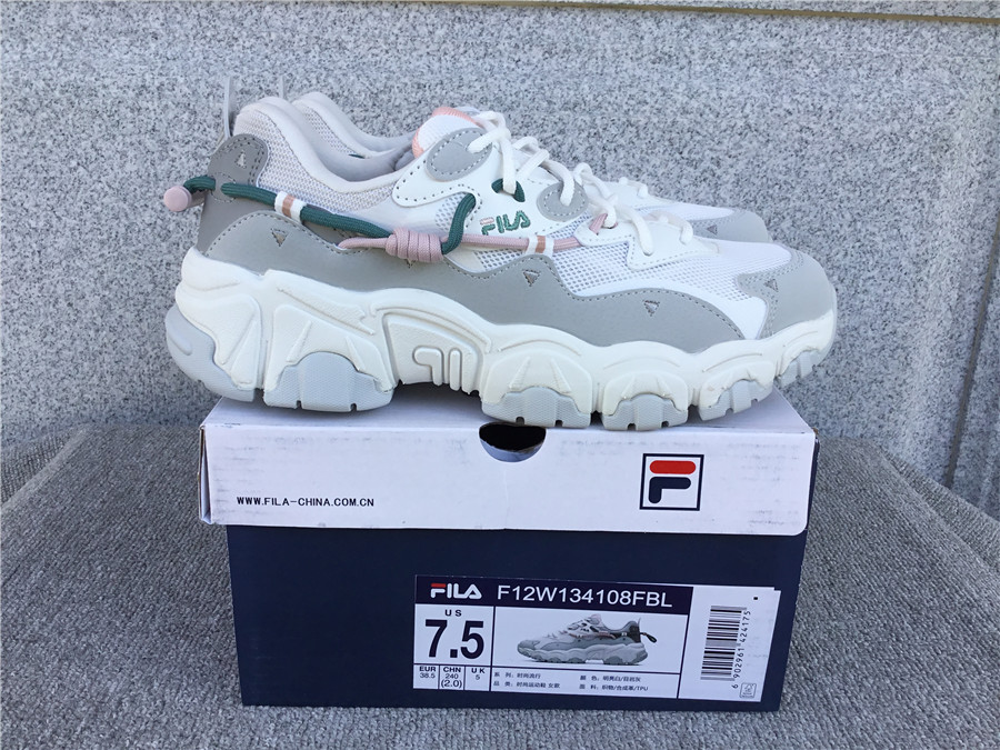 Fila heightened retro casual running shoes old shoes F12W134108FBL