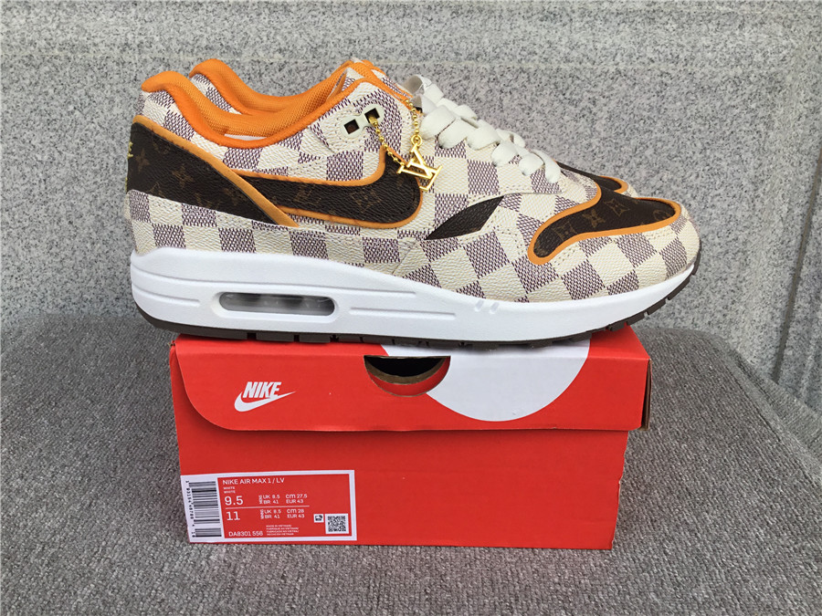 Nike Air Max 1 Nike Half Palm Air Cushion Retro Running Shoes DA8301-556