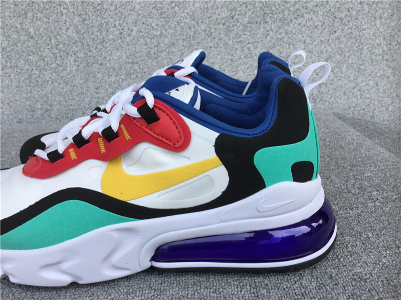 Nike Air Max 270 React Air Cushioned Running Shoe AO4971-002