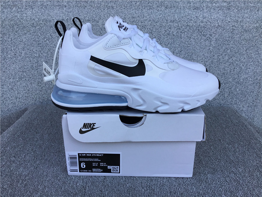 Nike Air Max 270 React Air Cushioned Running Shoe CI3899-101
