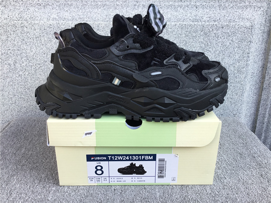 Fila heightened retro casual running shoes old shoes T12W241301FBM