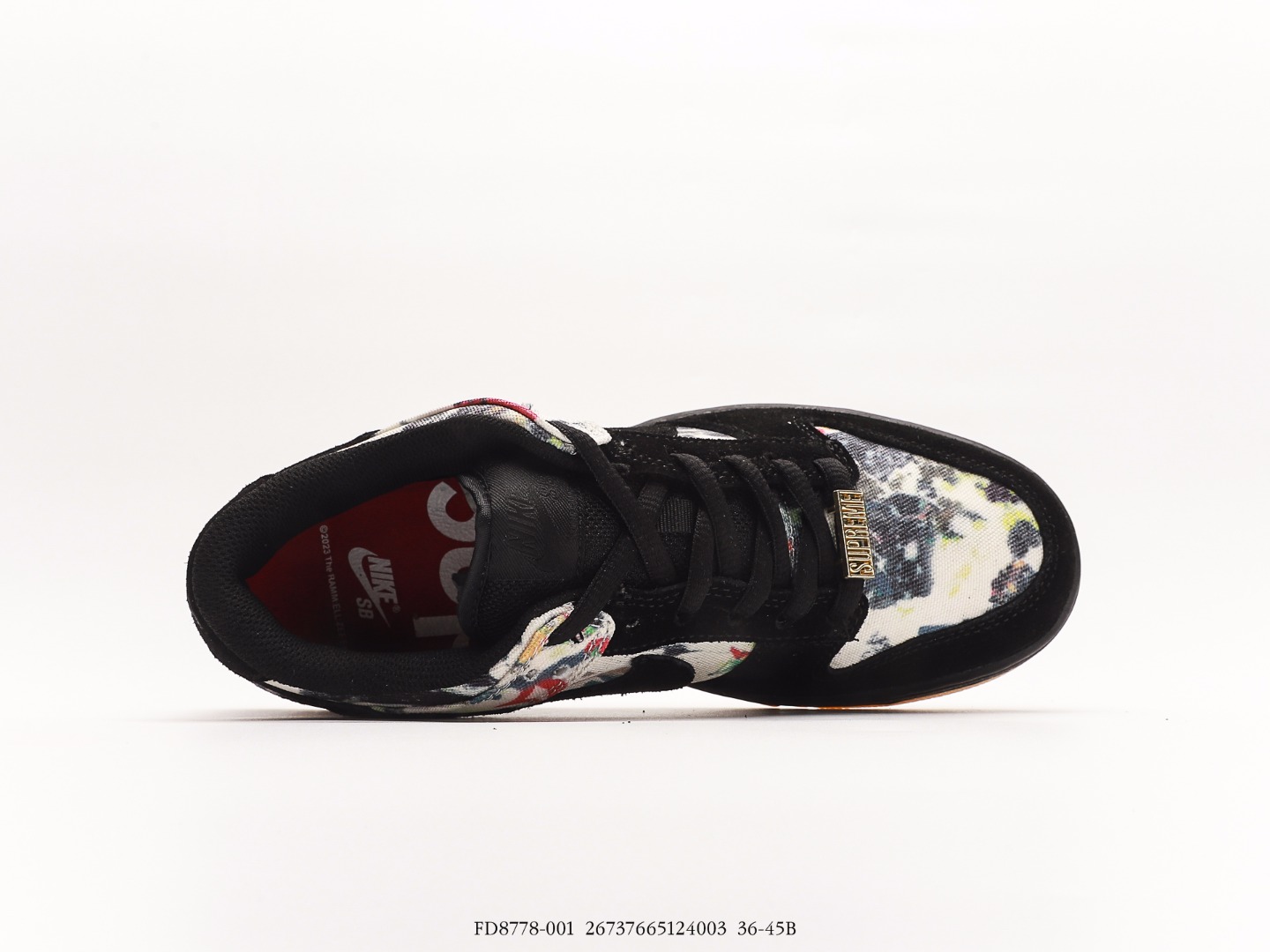 Nike SB Dunk Low Supreme Rammellzee FD8778-001