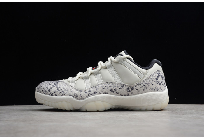 Air Jordan 11 Low Snakeskin Light Bone CD6846-002