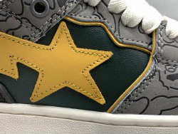 GT Bathing Ape Bape SK8 Sta Green Grey