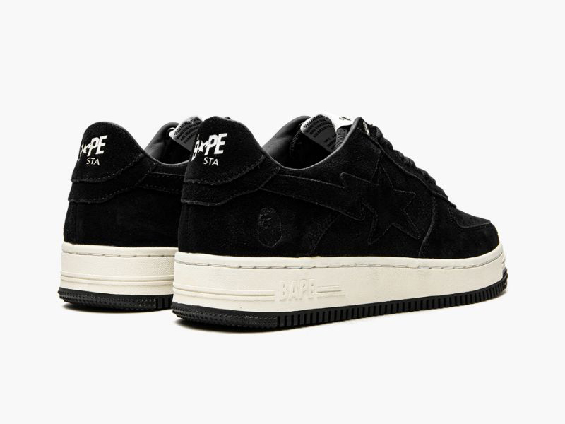 A BATHING APE? Mens BAPE STA LOW M2 IT BLACK