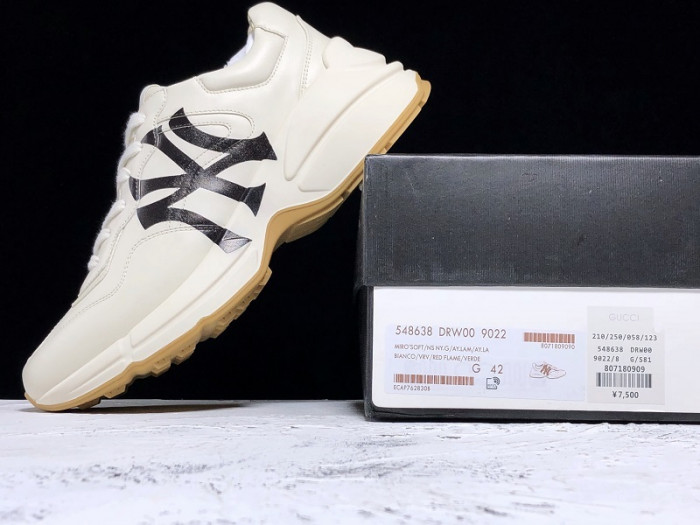 GUCCI NY Rhyton Vintage Trainer Sneaker 576963 DRWOO 9522