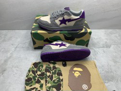 A Bathing Ape Bape Court Sta White Blue Camo