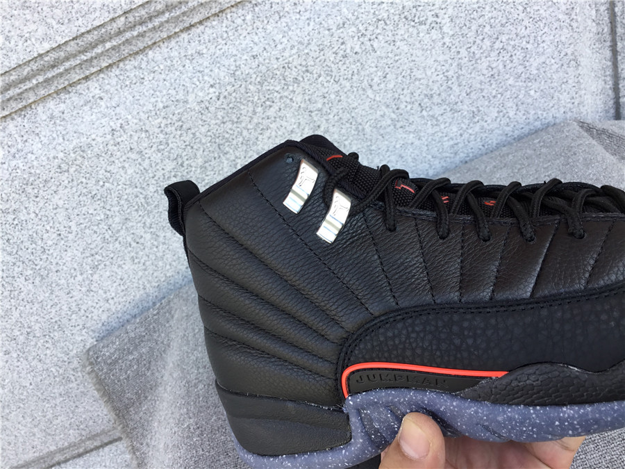 Air Jordan 12 black red gray cement
