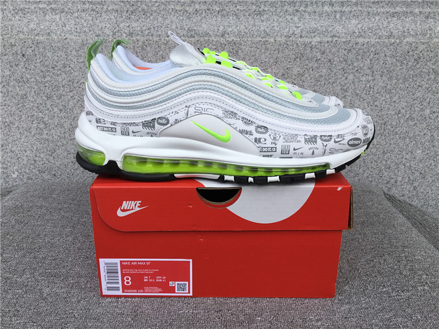 Nike Air Max 97 Full Length Air-Cushioned Running Shoes DH0006-100