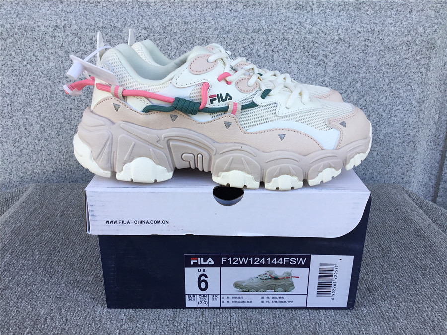 Fila heightened retro casual running shoes old shoes F12W124144FSW