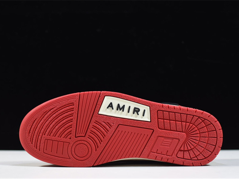 AMIRI Skel Top Low Red Black MFS003-610