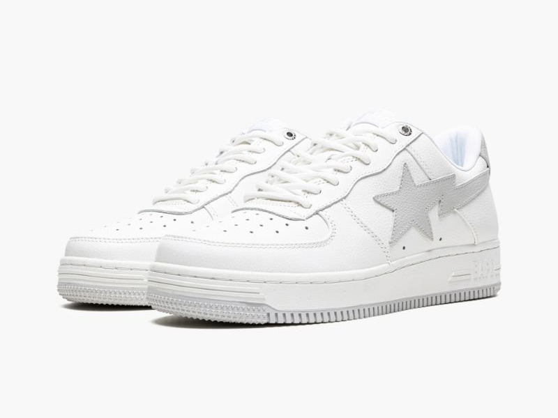 2022 A BATHING APE? Mens BAPE STA Jjjjound-Bape White/Grey