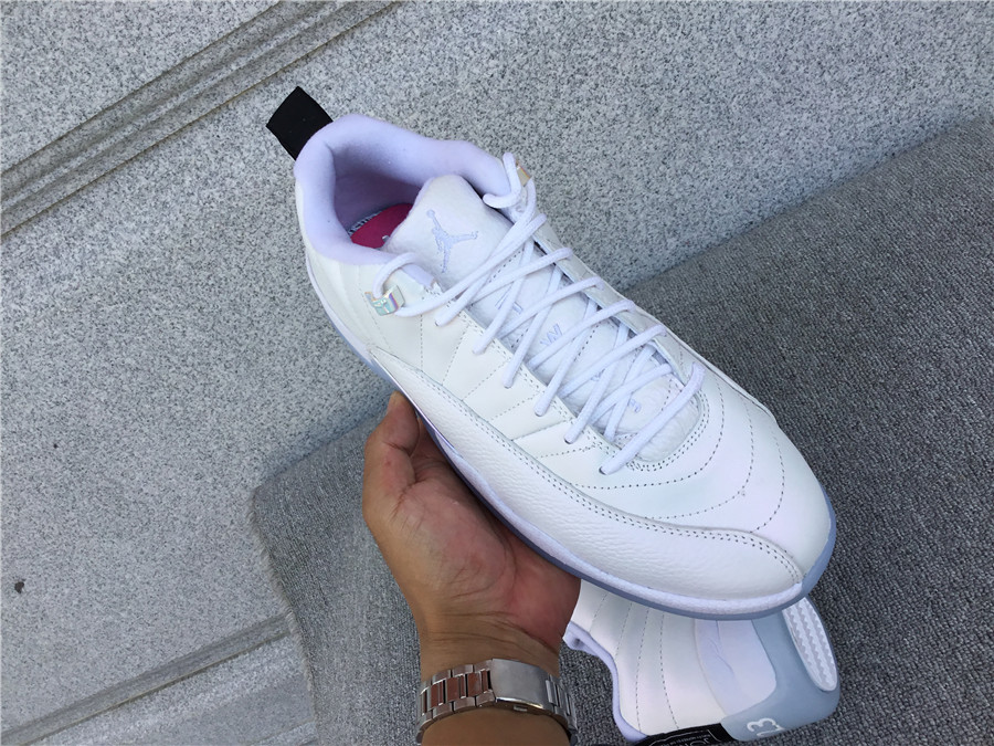 Air Jordan 12 Low easter egg white blue