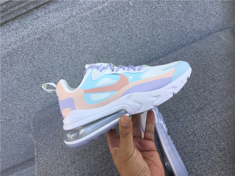 Nike Air Max 270 React Air Cushioned Running Shoe CQ4805-146