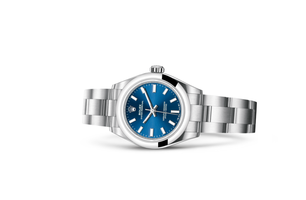 LadyRolex  OYSTER PERPETUAL 28 Bright Blue，276200