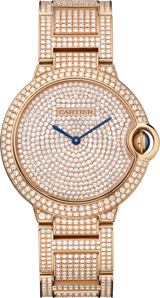 Cartier Ballon Bleu 18K Rose Gold & Diamonds Lady’s Watch, HPI00489