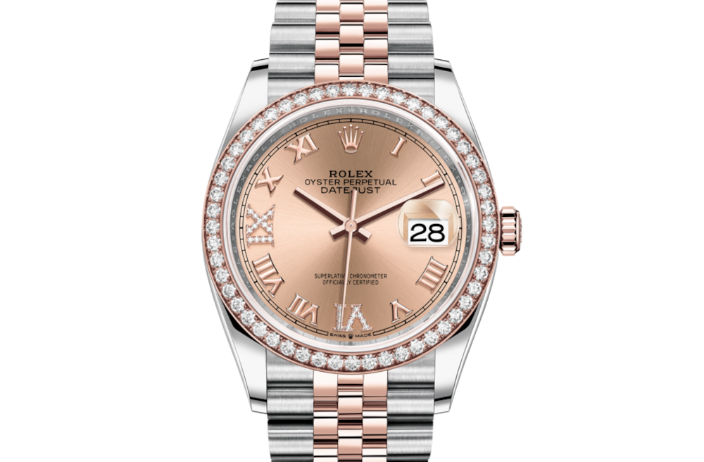 LadyRolex DATEJUST 36 Rosé，126281RBR