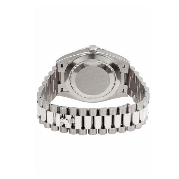 Rolex Day-Date 40 Silver Dial Men's Watch 228349RBR-0004