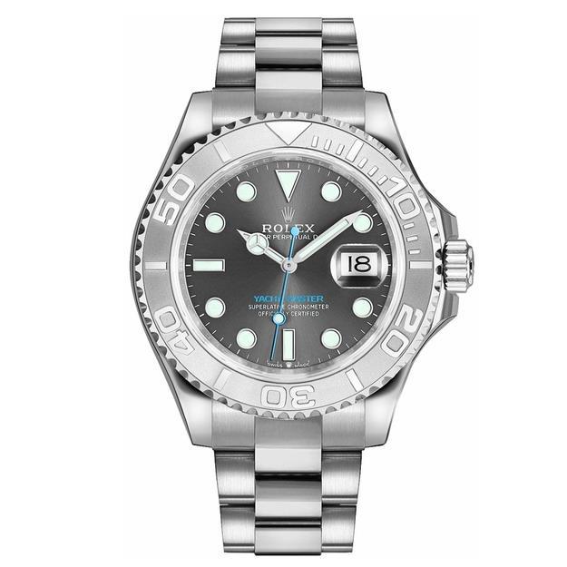 Rolex Yacht-Master 40 Platinum Bezel Men's Watch 126622-0001