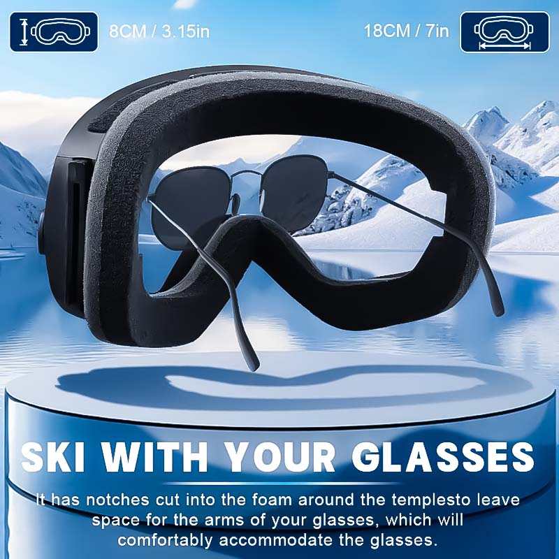 UV400 Double Lens Ski Goggles