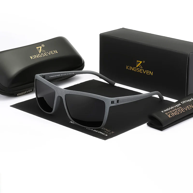 Classic Polarized Square Sunglasses