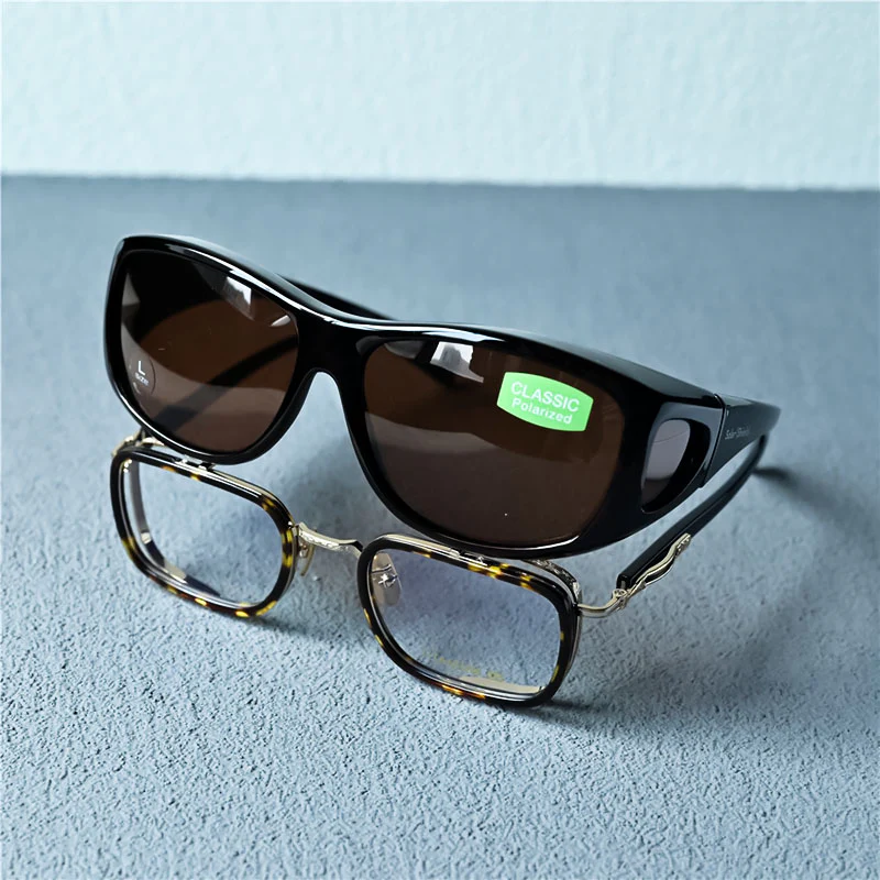 Solar Shield Fit-Over Polarized Sunglasses  UV400