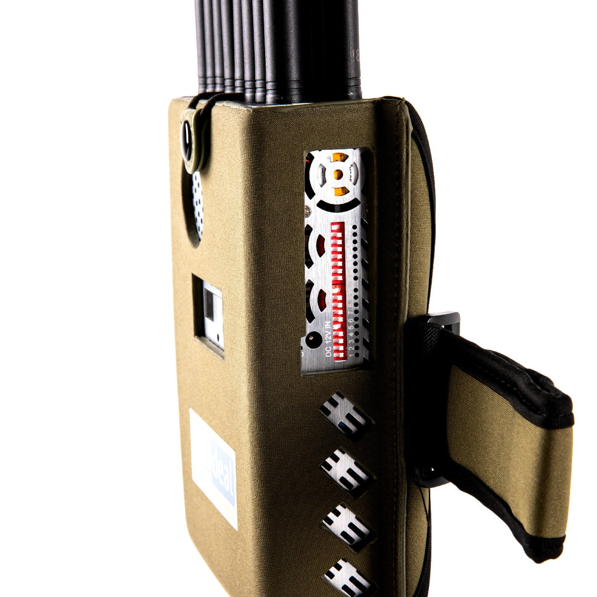 Handheld 18 Bands All-in-one 5G 5Ghz 3G 4G LTE GPS RC WIFI LOJACK UHF Jammer up to 25m