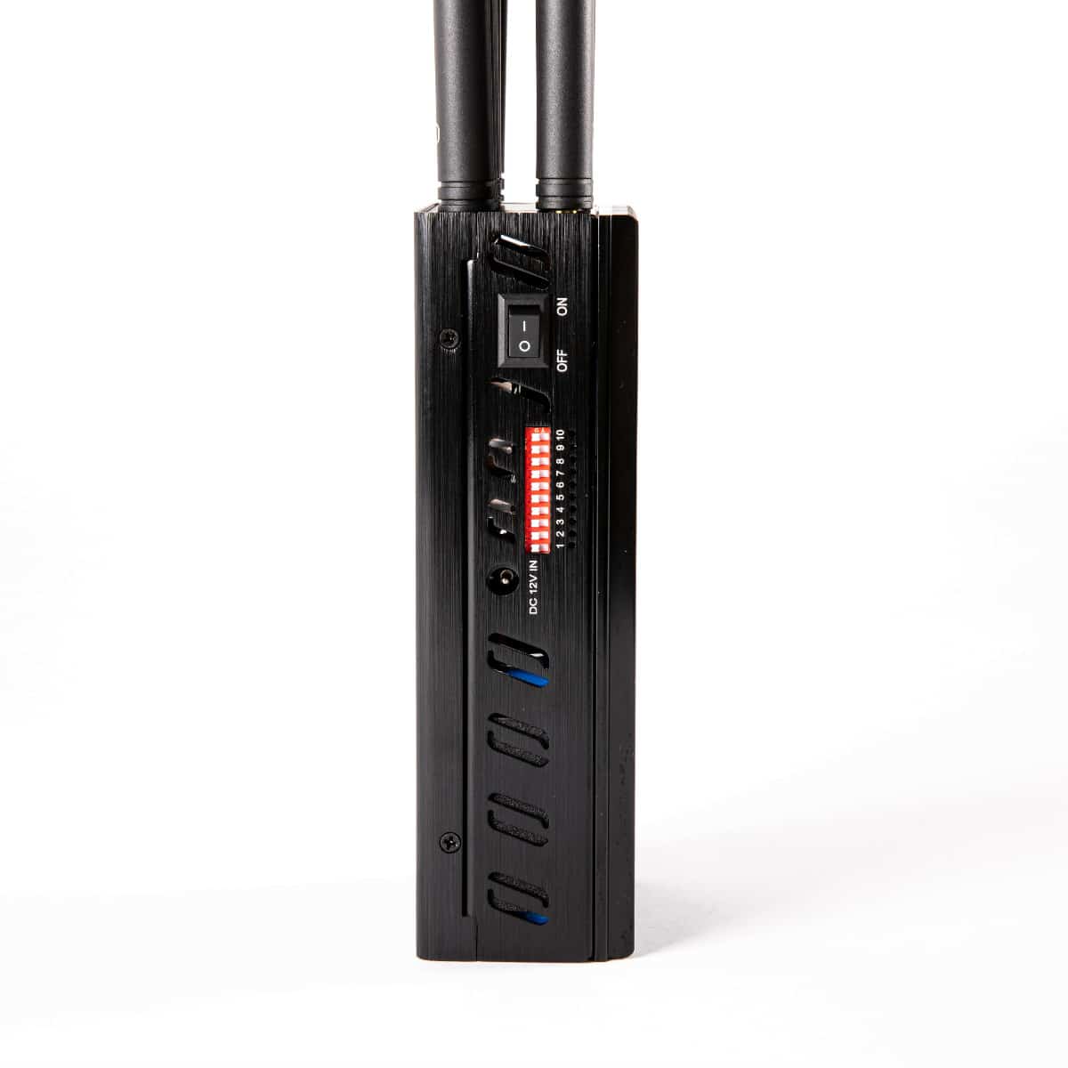 The Latest 10 Antennas Portable 5G LOJACK GPS Jammer,Radius up to 15m ,8000mAh (10W)
