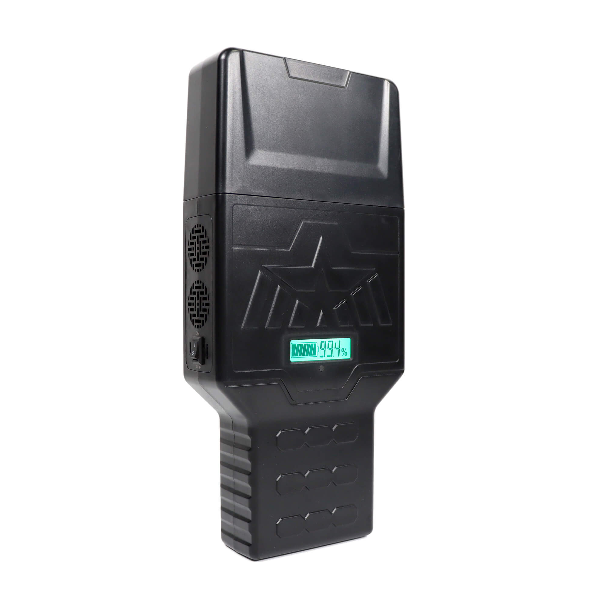 Unique 20W High Power Light Weight Handheld 3 Bands Drone UAV Signal Jammer Build In Directional Antenna Blocking up to 500m