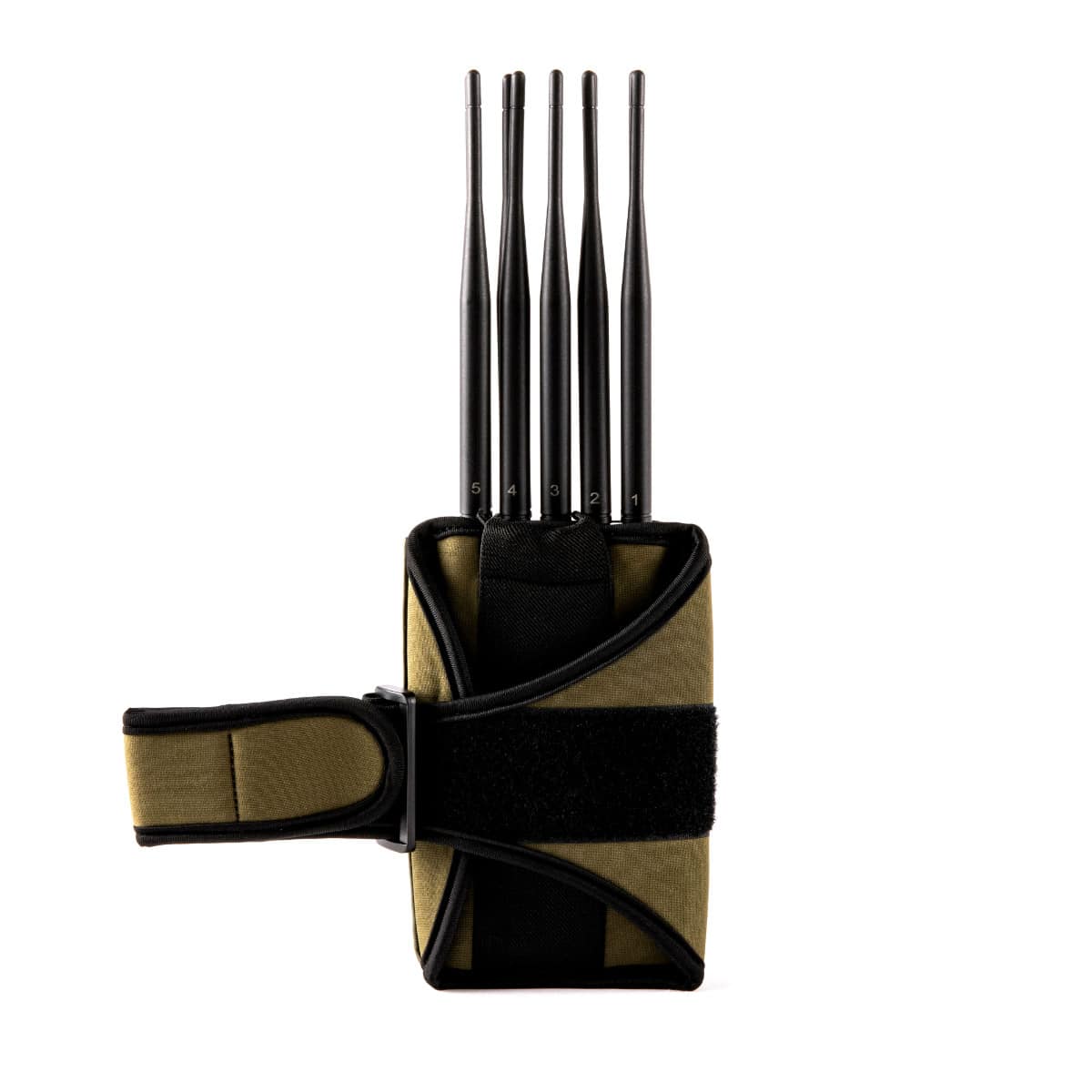 The Latest 10 Antennas Portable 5G LOJACK GPS Jammer,Radius up to 15m ,8000mAh (10W)