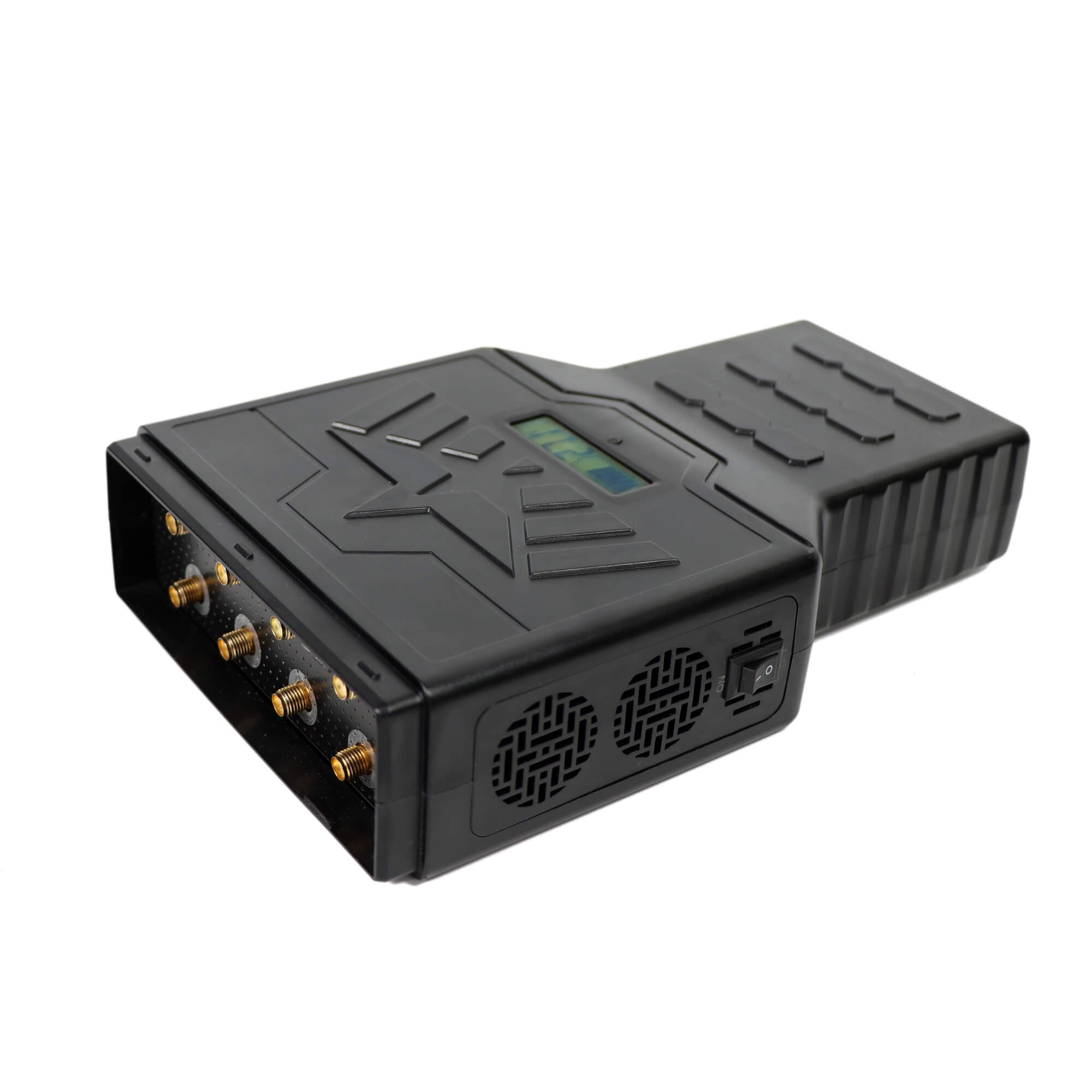 Unique 40W High Power Handheld 8 Bands 5G GPS Jammer up to 50m