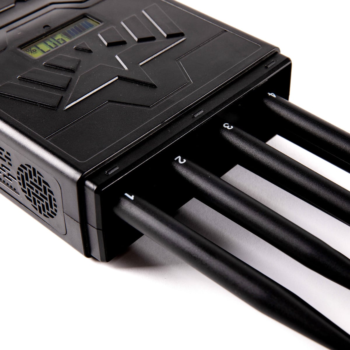 Powerful 8 Antennas Handheld 5G 4G WIFI GPS Jammer Radius up to 40 meters (24W)