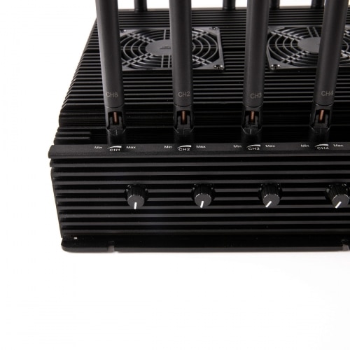 The New Launch 16 bands all in one 5G 4G WIFI 5G DRONE GPS LOJACK UHF VHF Signal Jammer with advance cooling system, Range upto 100