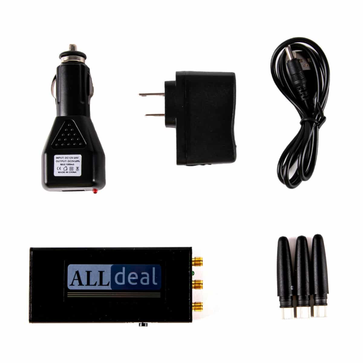 Handheld GPS Black Box Jammer Device, Coverage: 2-10 meters(N0 4G)