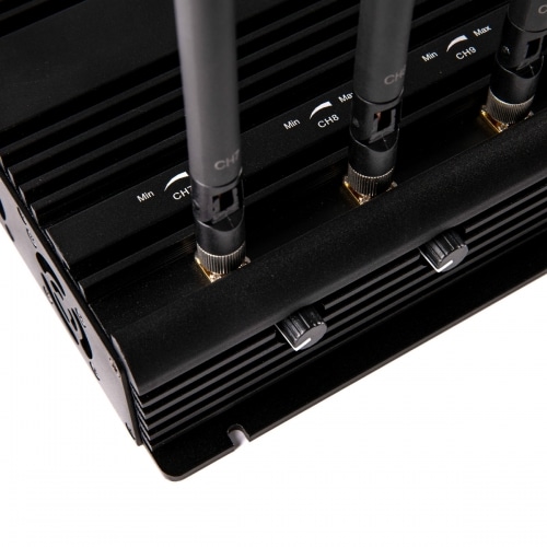 Adjustable 12 Antennas 5G 5GHZ 4G WIFI RC UHF VHF GPS DRONE Jammer Up to 50M