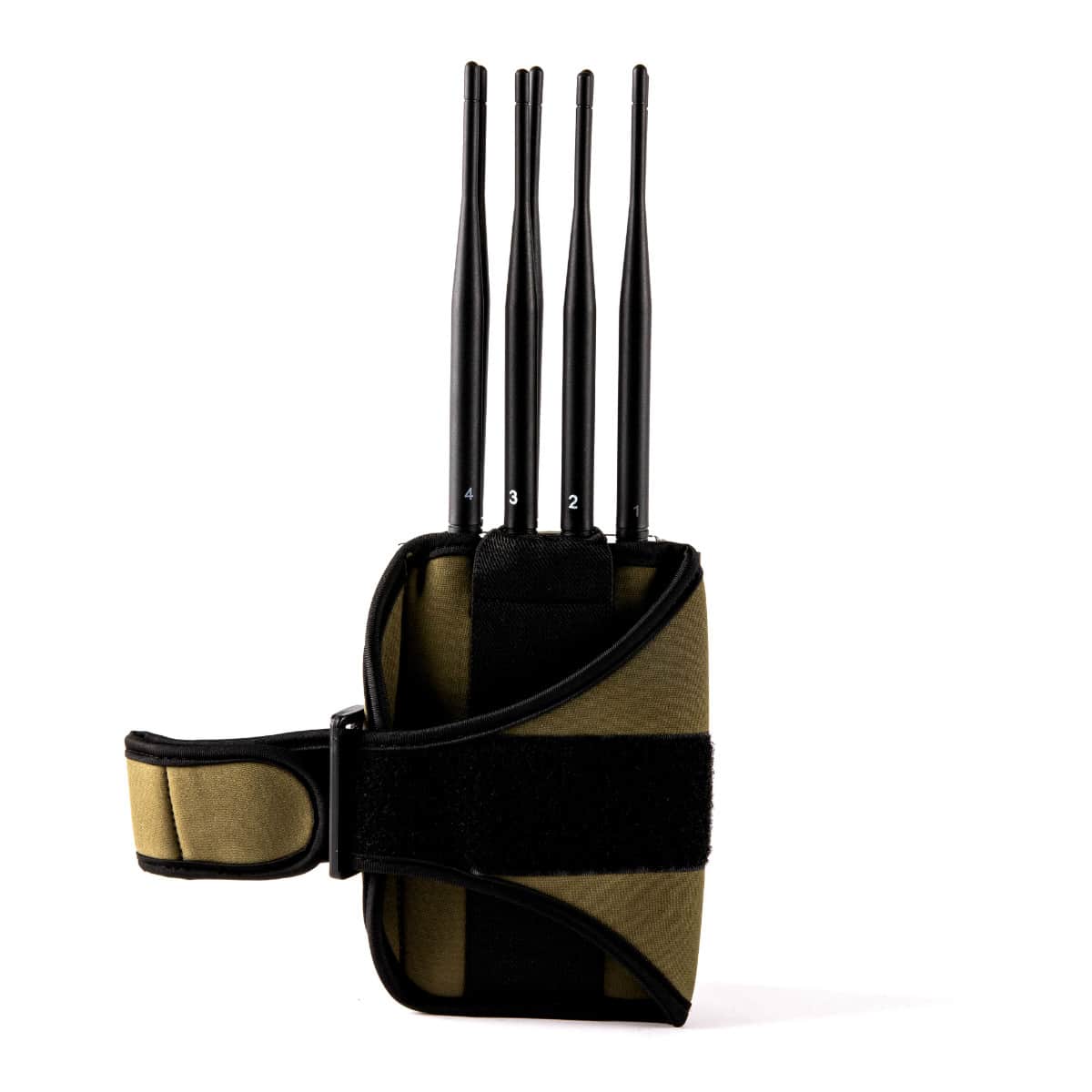 8 Bands Handheld GPS WIFI 5G Cell phone Jammer radius up to 20 meters,8000mAh (8W)