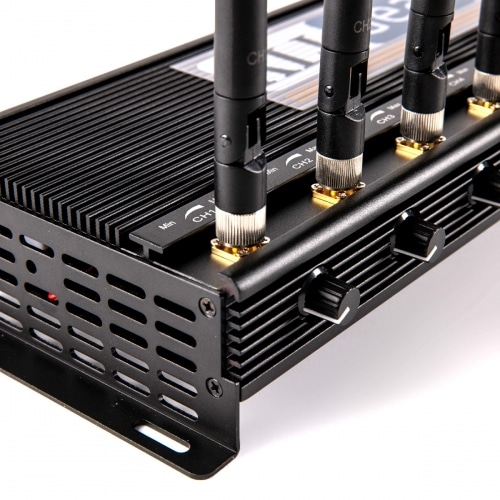 Adjustable 8 Antennas 5G 4G LTE WIFI Bluetooth Signal Jammer 24W Up to 50M