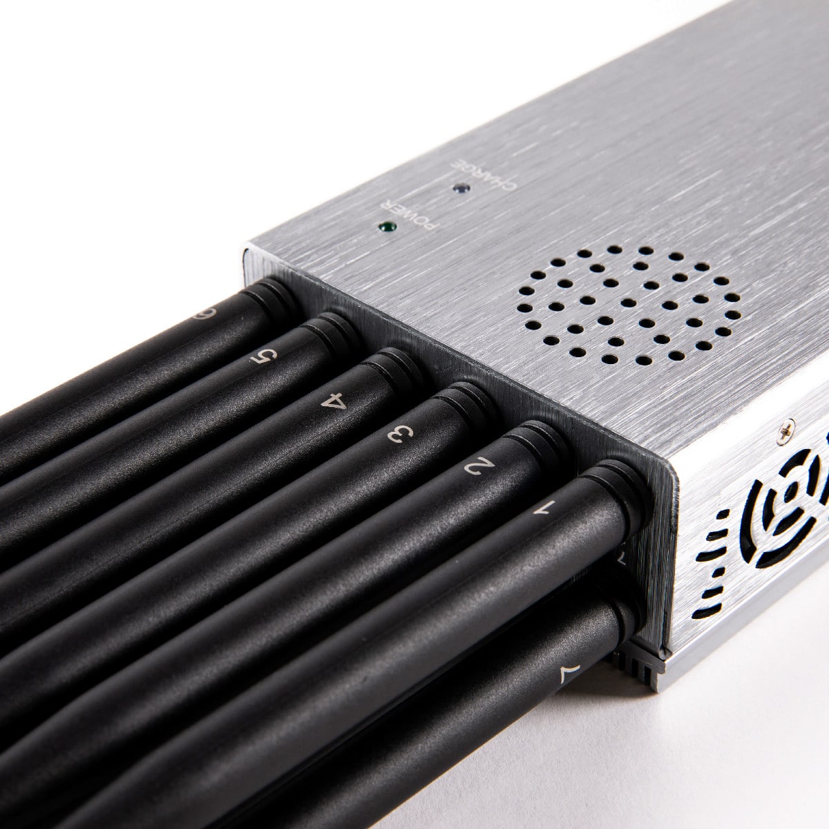 ALLDEAL 12 Antennas Portable 5G LTE Cell Jammer 5.8G Wi-Fi Scrambler,Radius up to 20m ,12000mAh (12W)