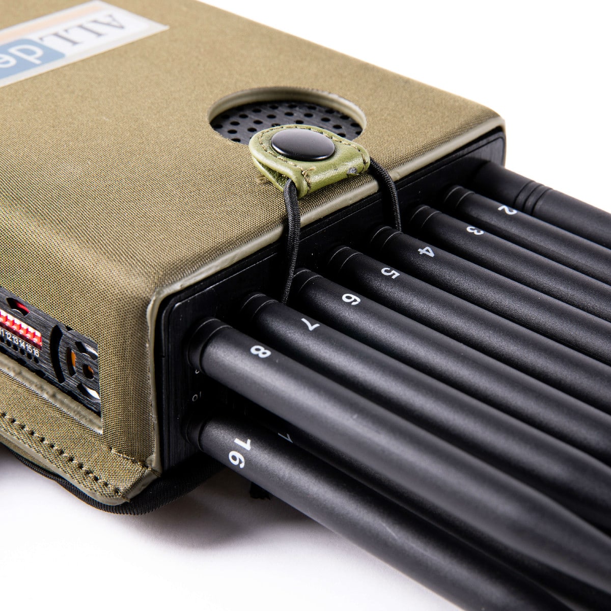 The Latest Handheld 16 Bands All-in-one 5G 5Ghz 3G 4G LTE GPS RC WIFI LOJACK UHF Jammer up to 25m