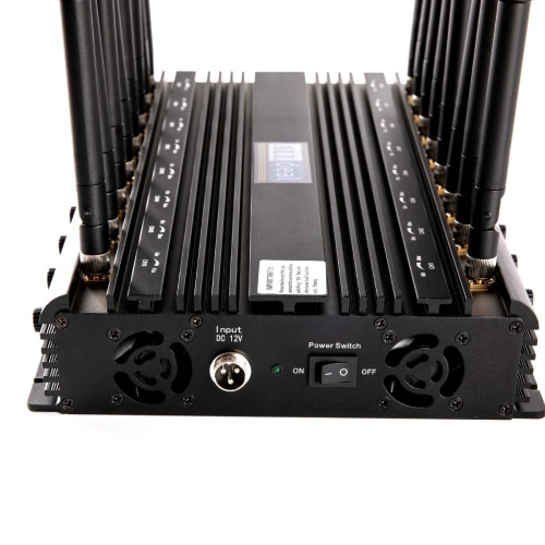 Adjustable 16 Antennas 5G 4G 5GHZ WIFI GPS RC UHF VHF Drone 46W Jammer Up to 50M